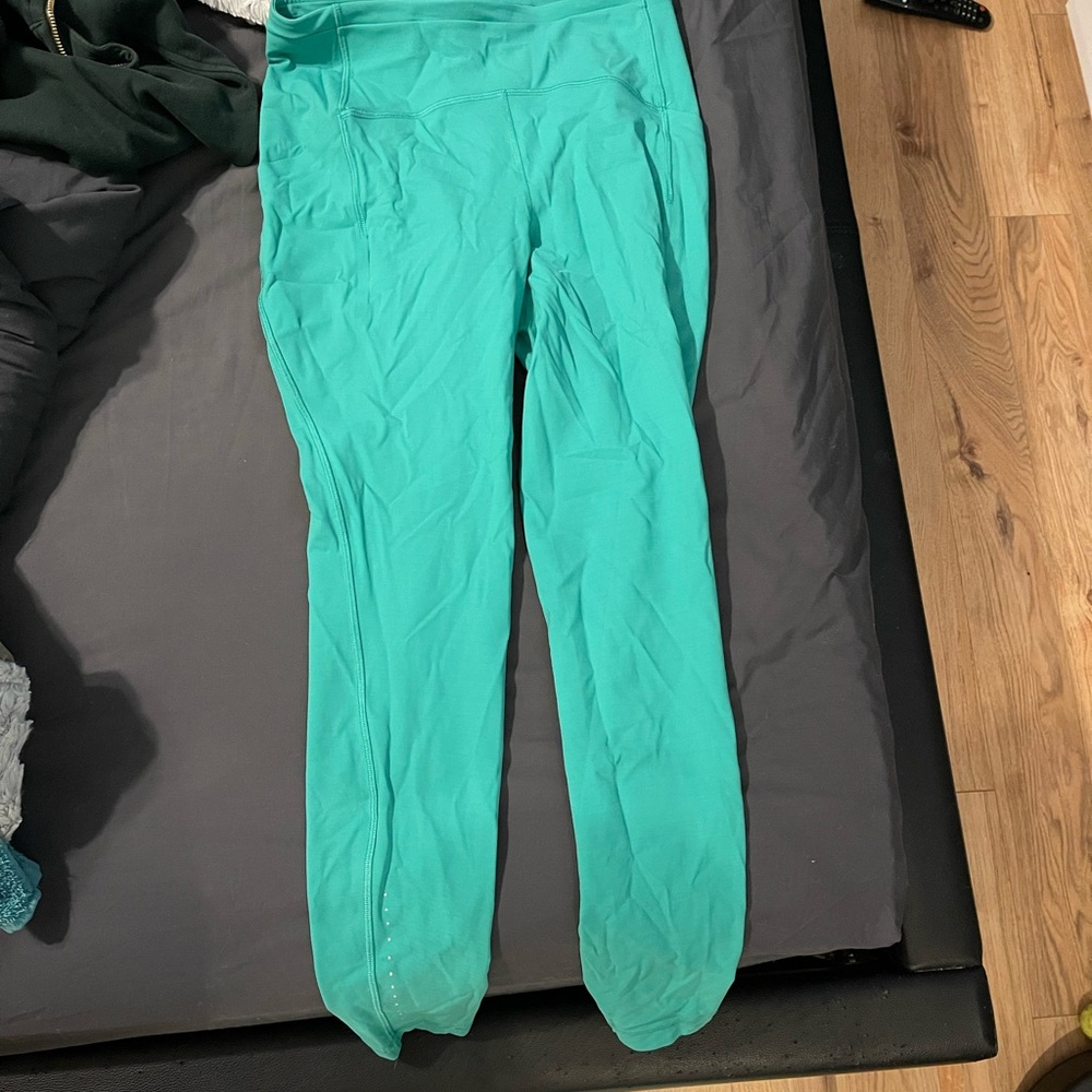 Lululemon Swift Speed Leggings in Maldives Green